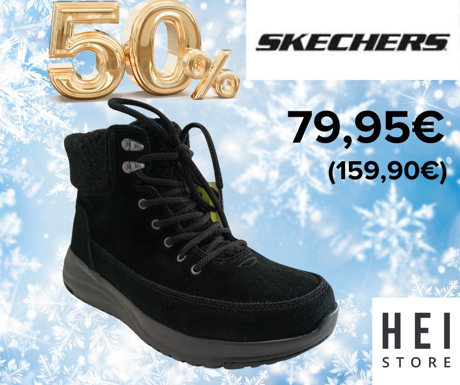 Skechers 144770/BBK Talvi Nauha/vetoketju